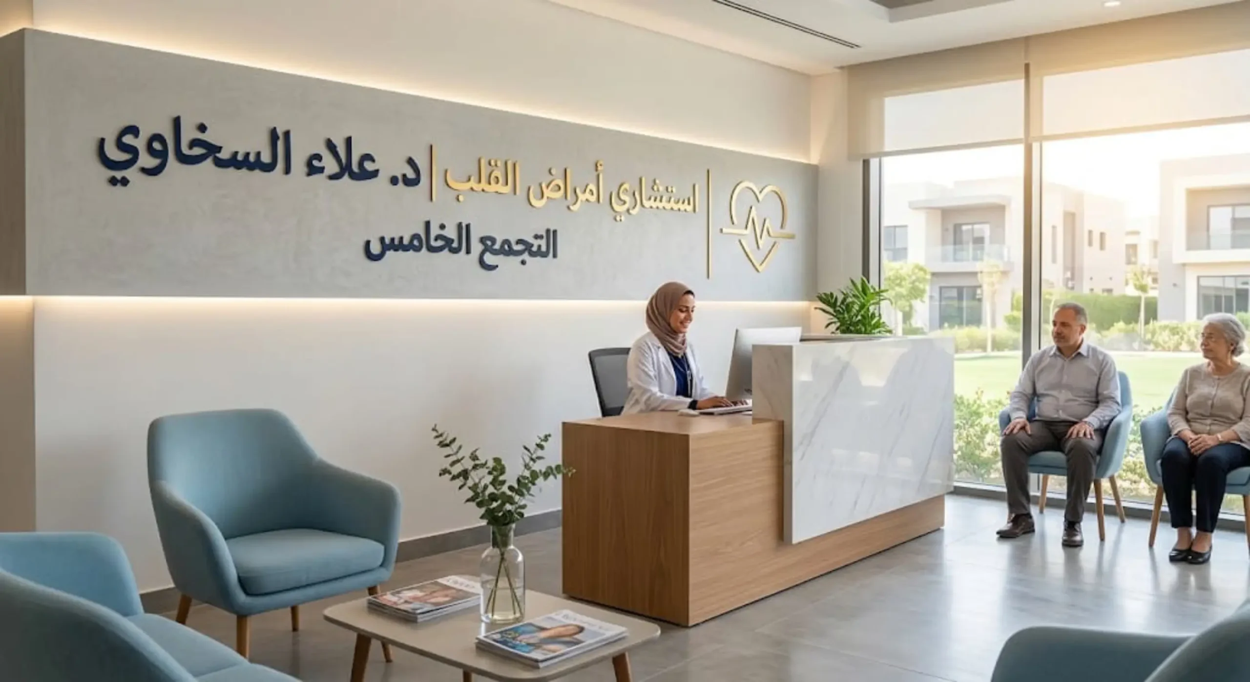 د. علاء السخاوي : استشاري أمراض القلب في التجمع الخامس