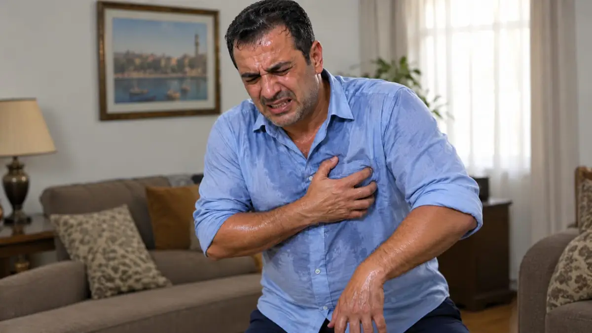 أعراض الجلطة القلبية